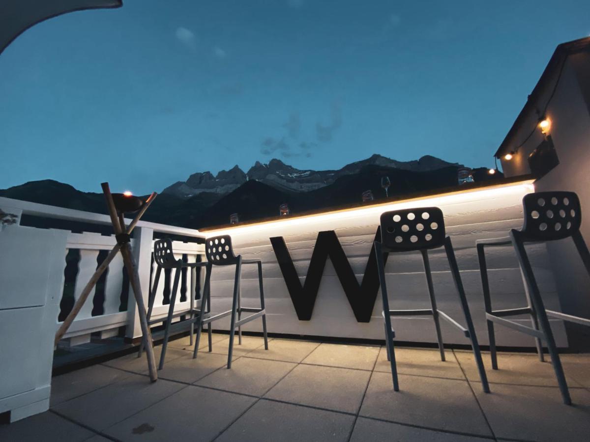 Hotel Le White - Le 42 Restaurant Champéry Εξωτερικό φωτογραφία